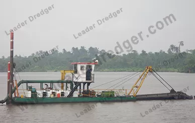 LD800 Sand Dredging Boat Is The Best Choice For Low Cost And High Yield  - Leader Dredger